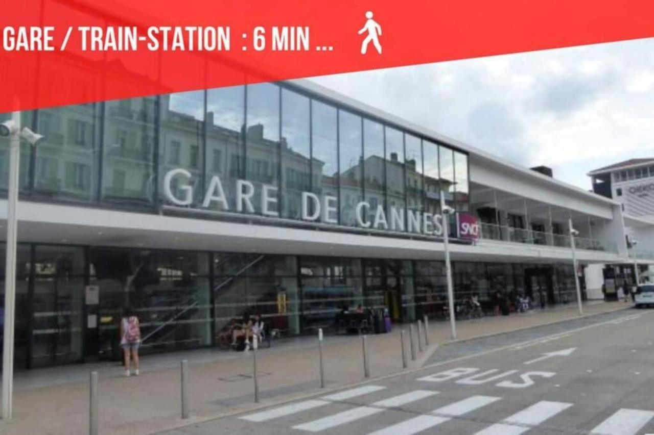 Cocoon Center - Rue D'Antibes - 200M Plage- Clim - Wifi - Unique Cannes Ngoại thất bức ảnh